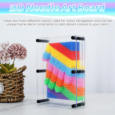 FINGERPRINT CLONE PIN ART BOARD HOME DECORATION
